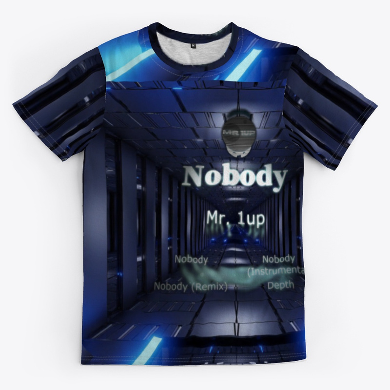 m1up mr. 1up nobody song track shirt image